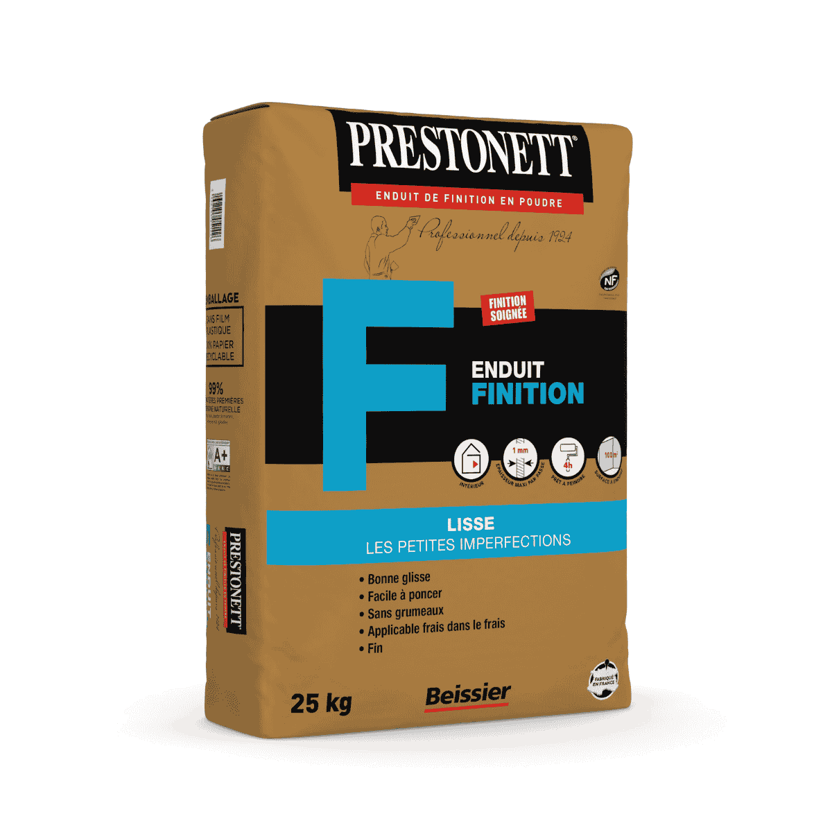 PRESTONETT F : FINITION LISSAGE