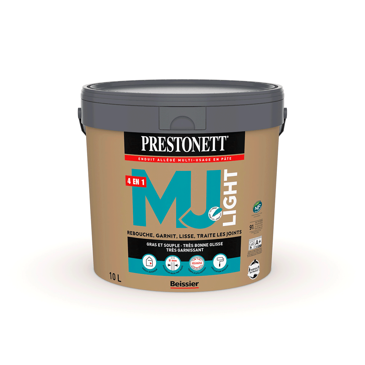 PRESTONETT MJ Light : Enduit manuel allégé multi-usage