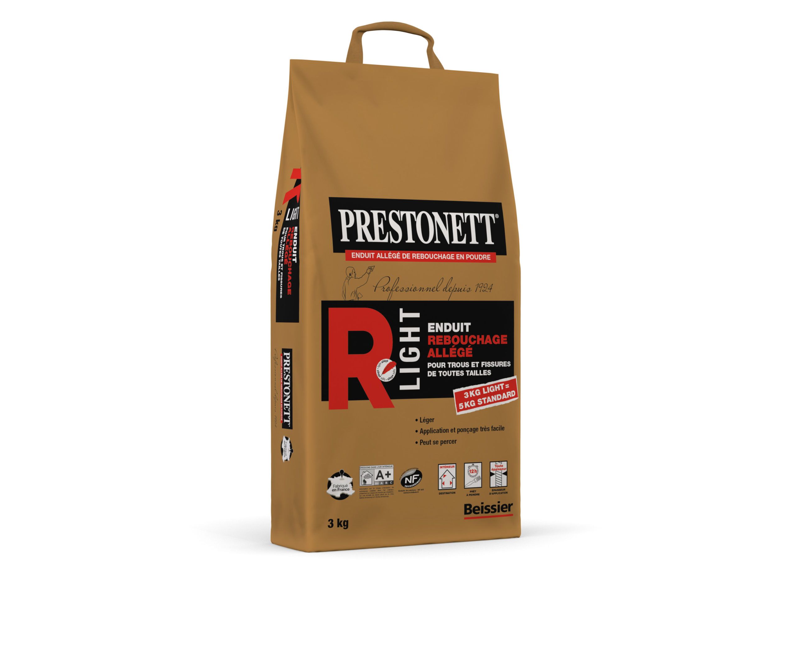 PRESTONETT R LIGHT : REBOUCHAGE ALLÉGÉ