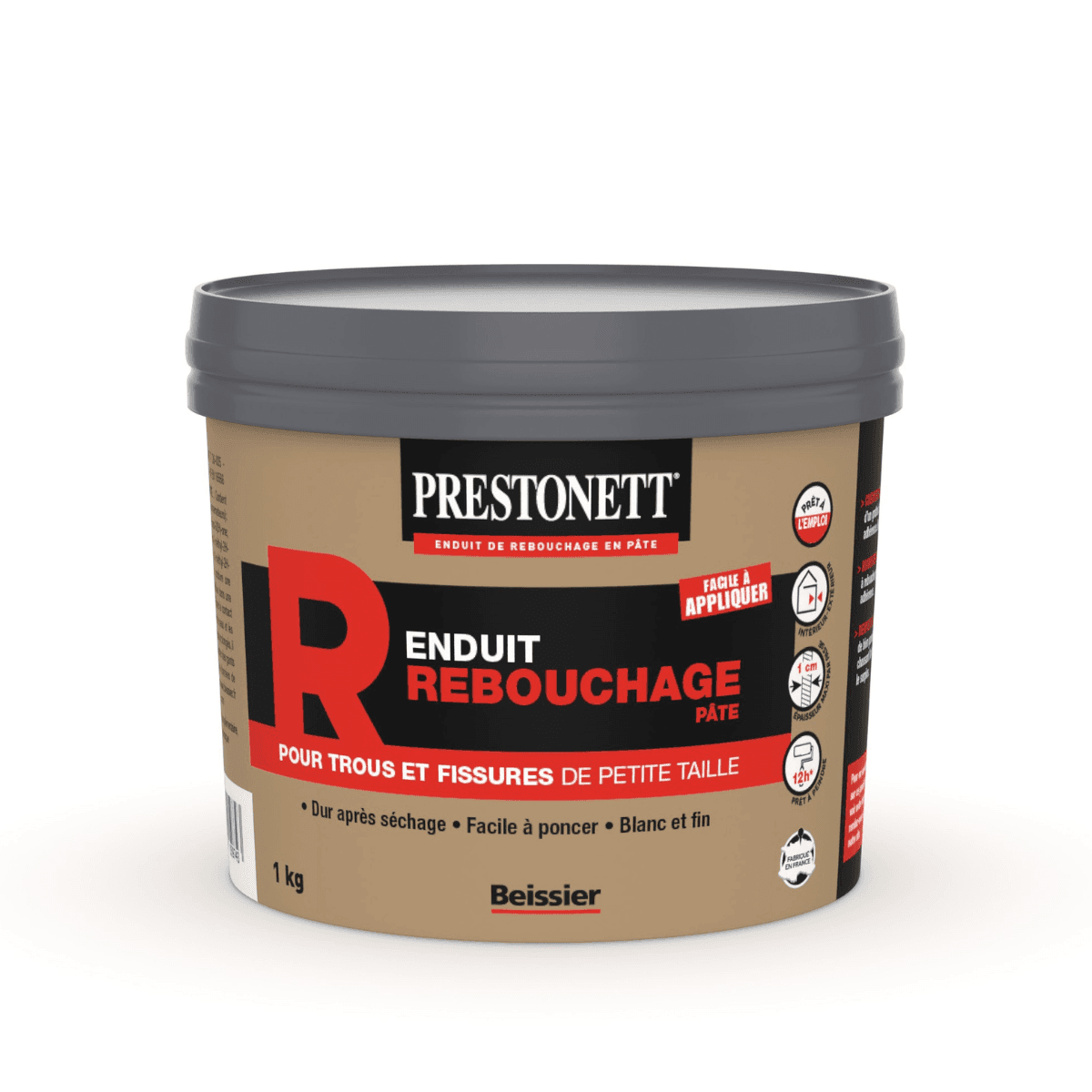 PRESTONETT R PÂTE : Enduit de rebouchage