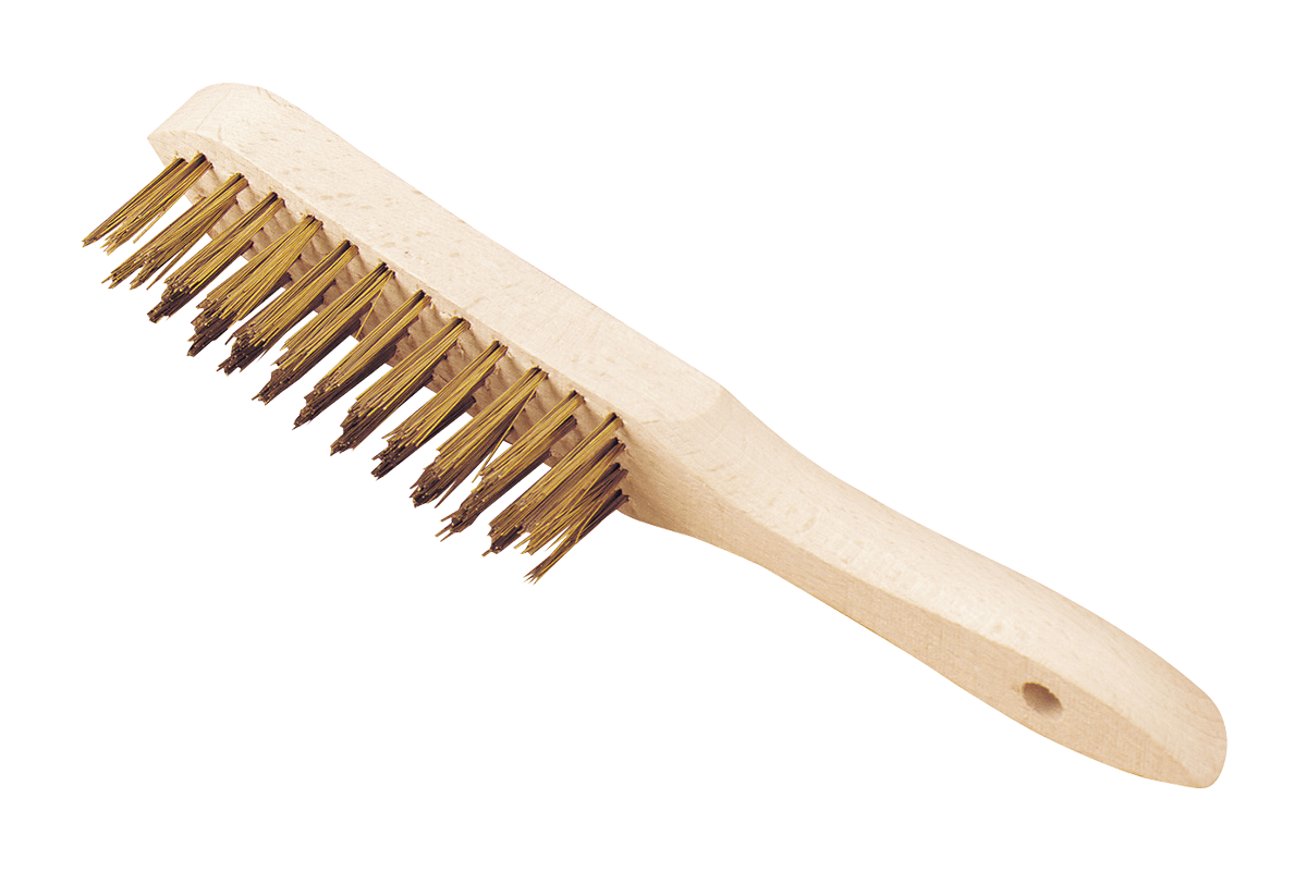 Brosse à manche Laitonné long
