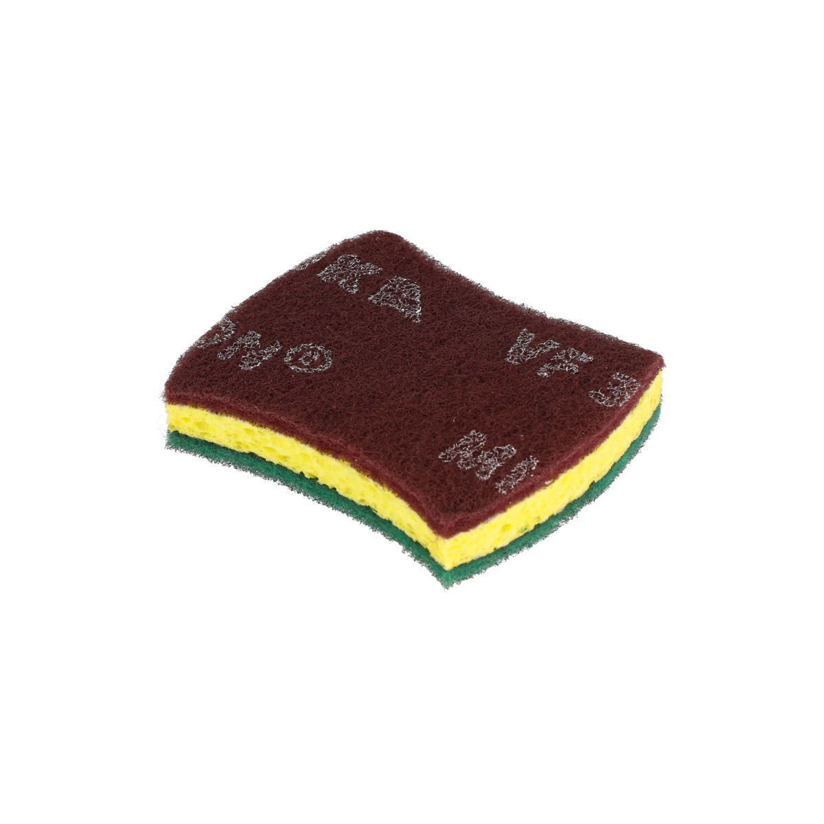 Éponge abrasive Mirlon Soft rouge/vert
