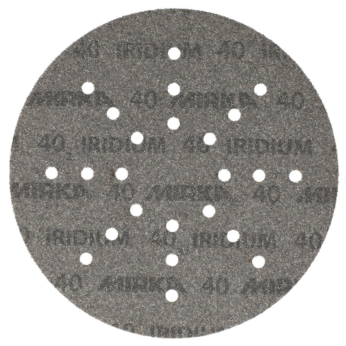 Iridium Ø 225 mm disque abrasif auto-agrippant 24 trous