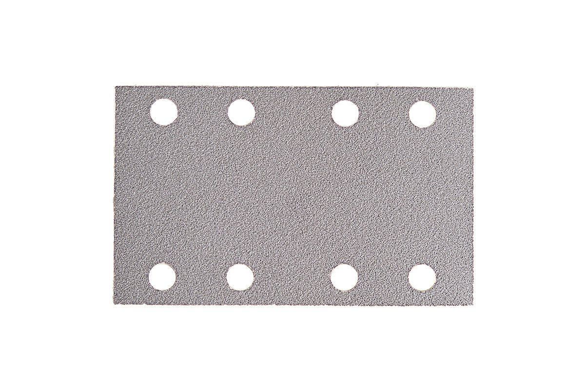 Q.Silver 81 x 133 mm coupe abrasive auto-agrippante 8 trous