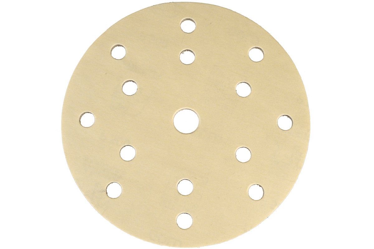 Gold Soft Ø 150 disque abrasif sur mousse auto-agrippant 15 trous