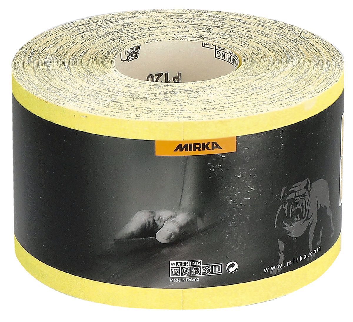 Hiomant 115 mm x 50 m rouleau abrasif