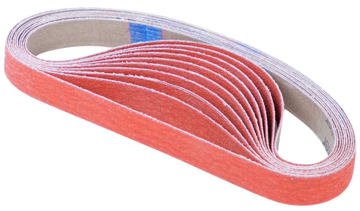 File Belt CER 13 mm x 457 mm bande courte abrasive