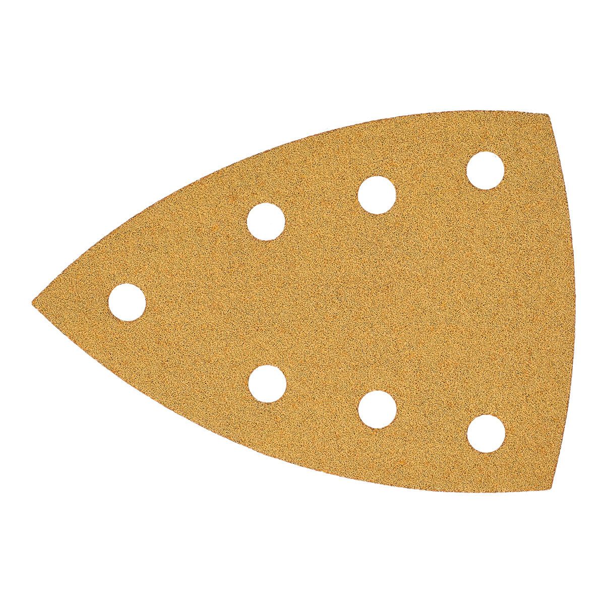 Gold 100 x 152 x 152 mm triangle abrasif auto-agrippant 7 trous
