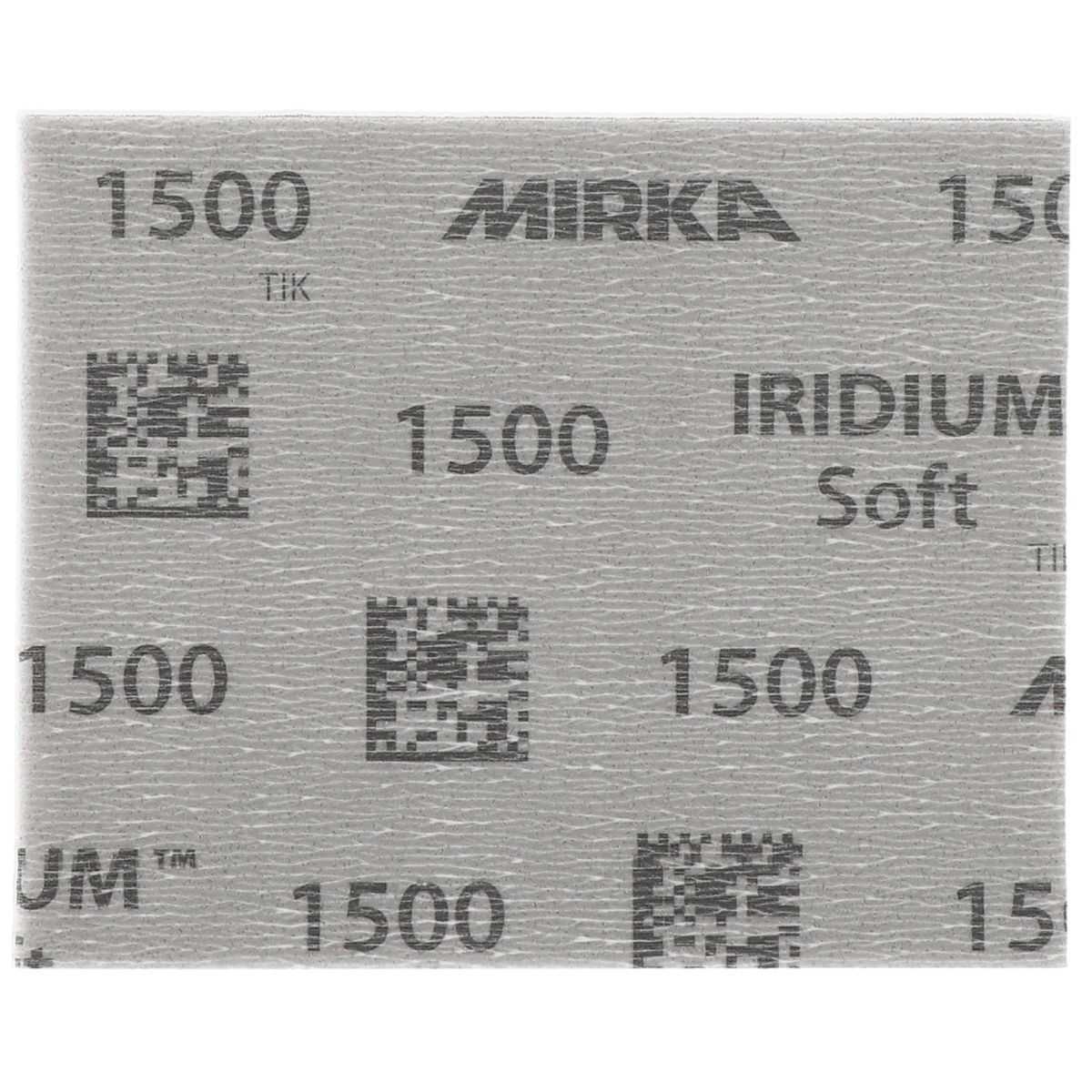 Iridium™ Soft 115 x 140 mm coupe abrasive auto-agrippante sur mousse
