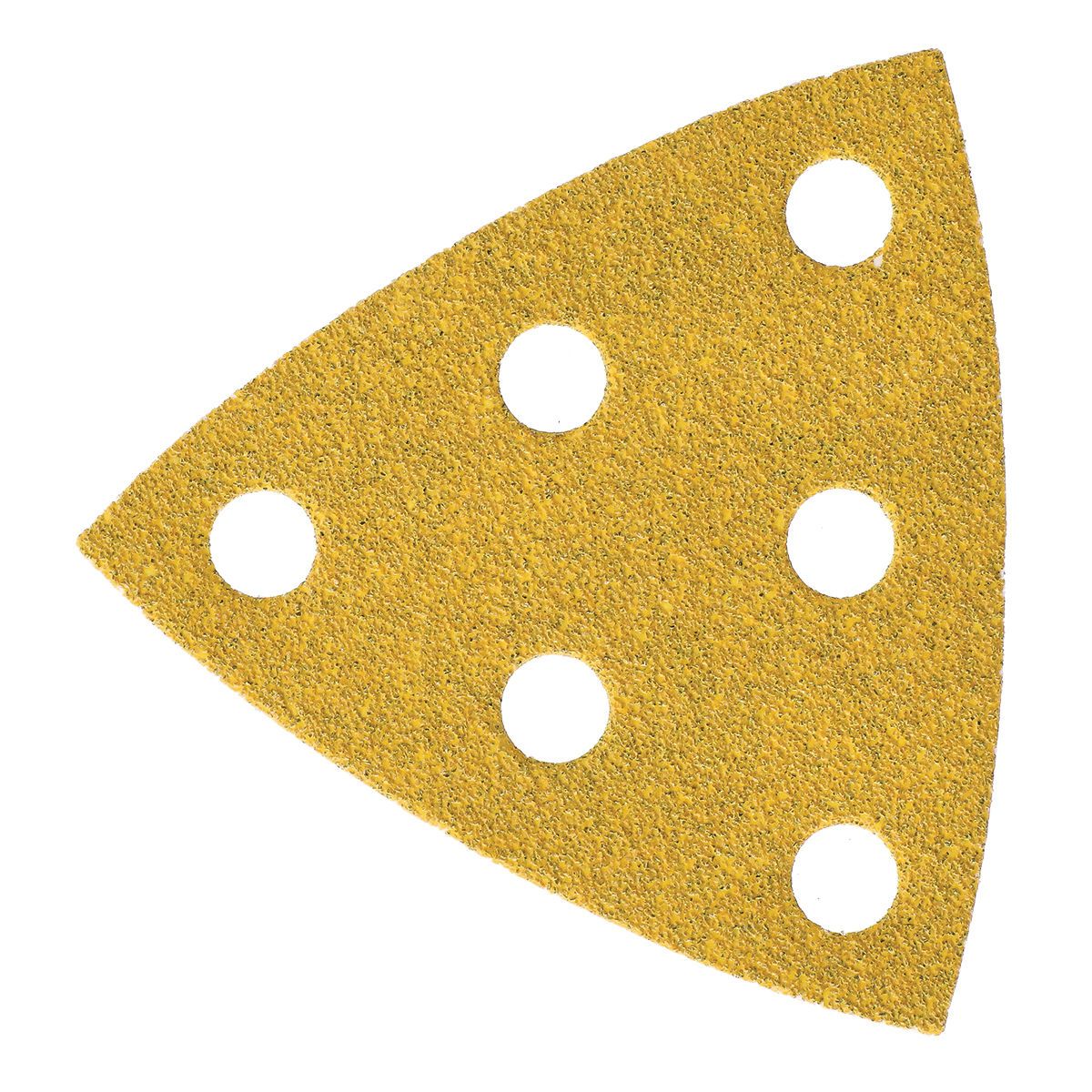 Gold 93 x 93 x 93 mm triangle abrasif auto-agrippant 6 trous