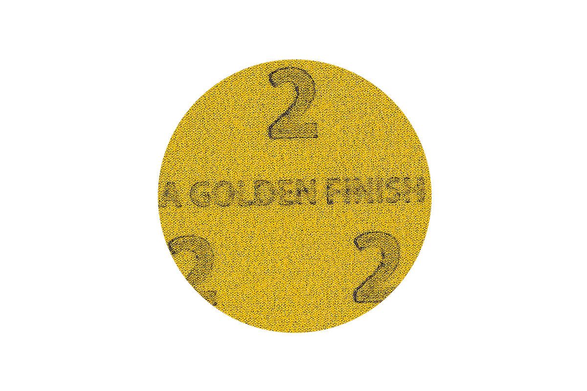 Golden Finish J3-2 Ø 77 mm disque abrasif auto-agrippant