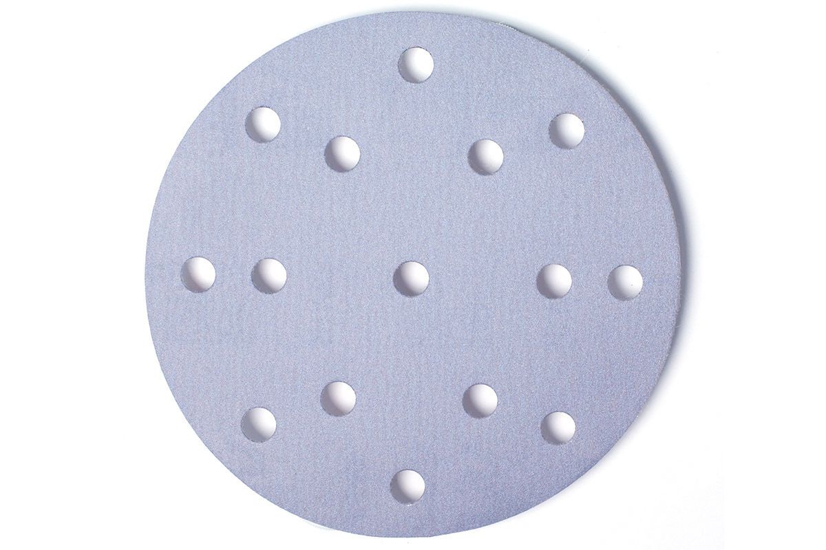 Q.Silver Ø 150 mm disque abrasif auto-agrippant 15 trous