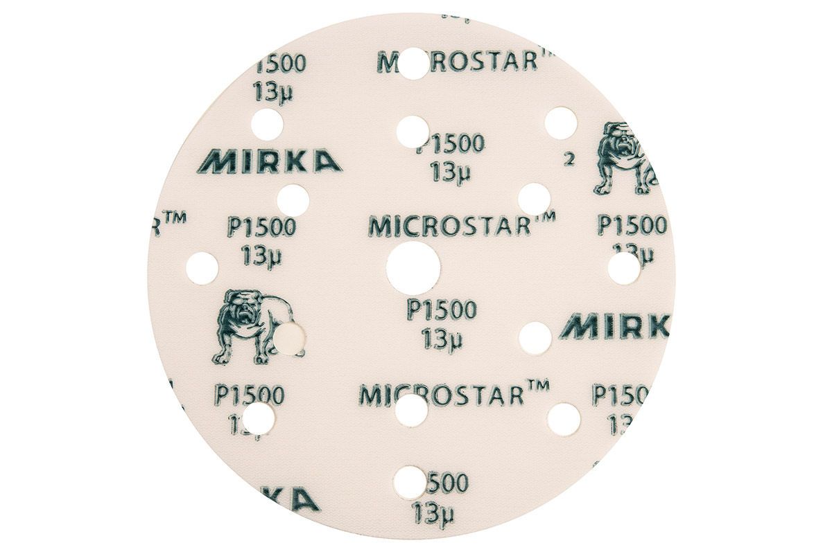 Microstar Ø 150 mm disque abrasif auto-agrippant 15 trous