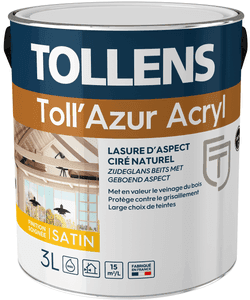 Toll Azur Acryl Satin
