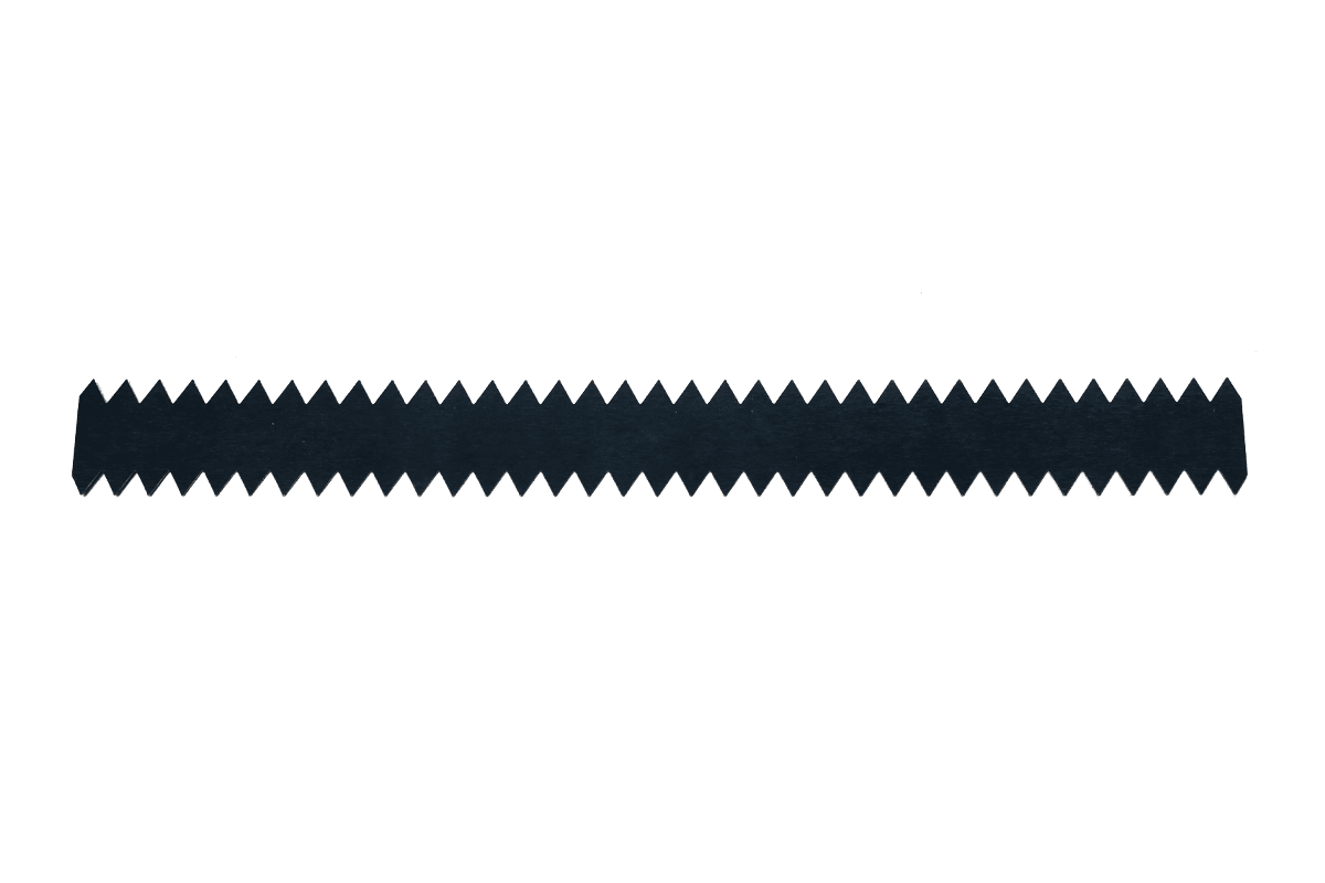 Réglette denture pointue N78