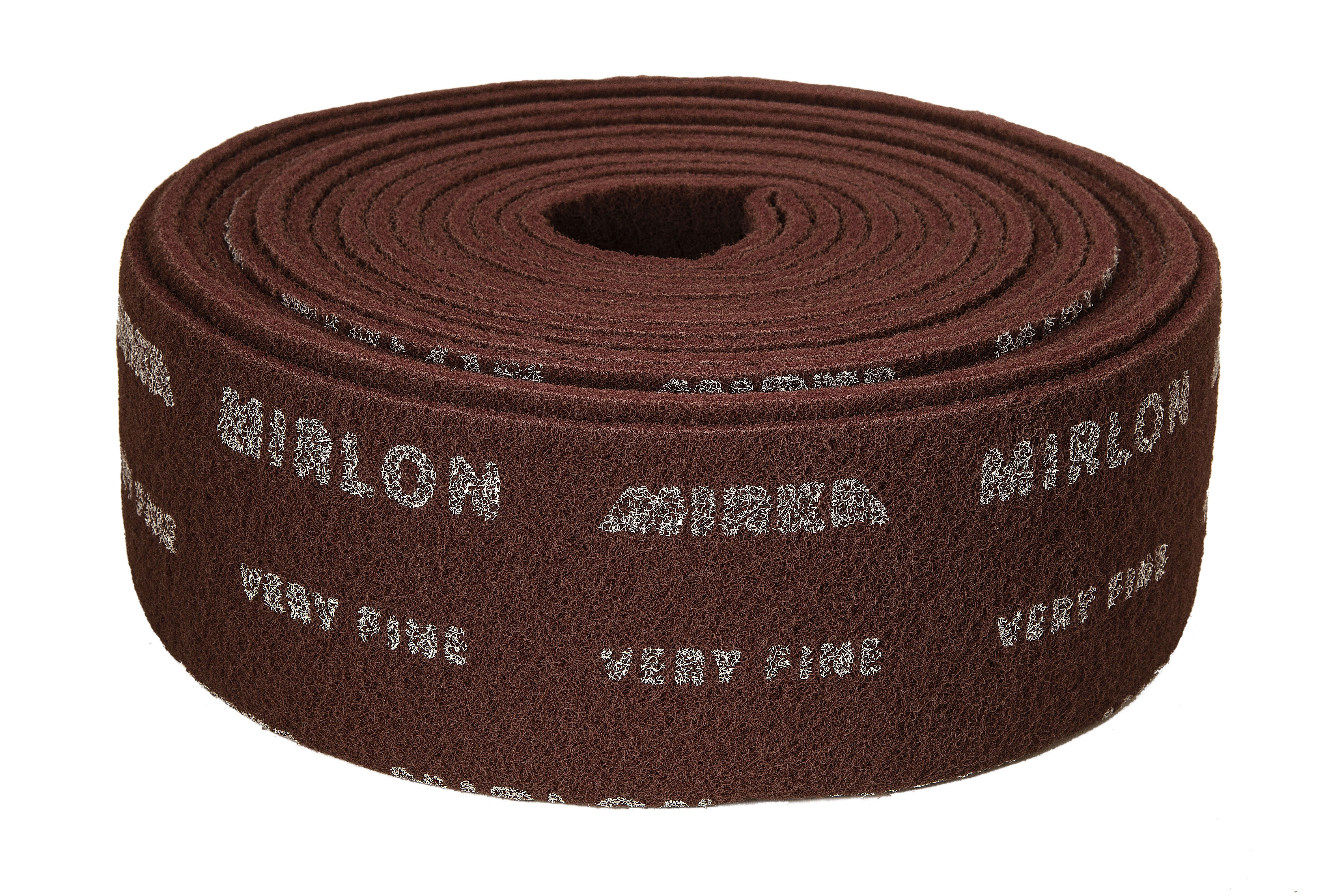Mirlon® 115 mm x 10 m rouleau abrasif auto-agrippant