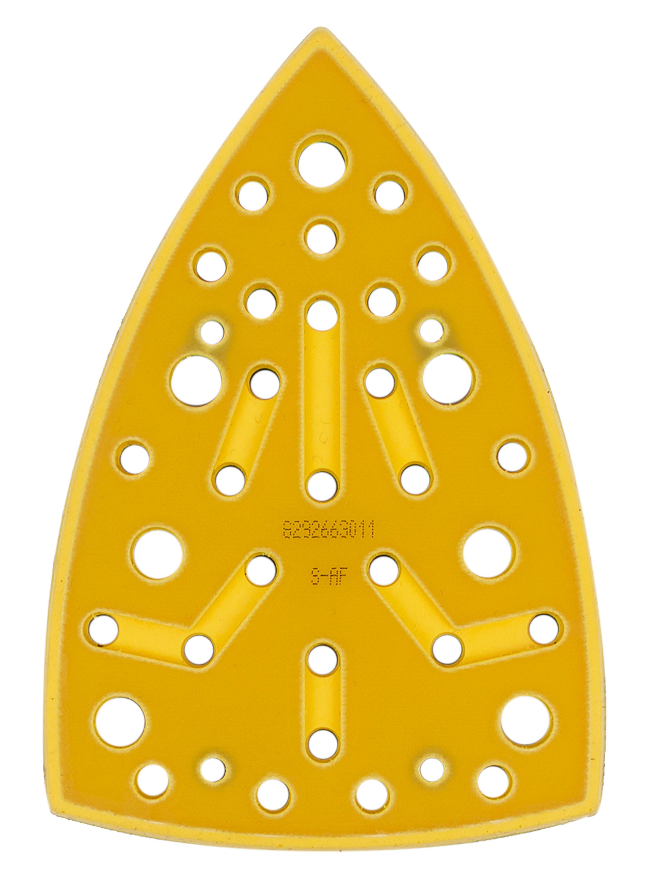 Plateau de ponçage NET triangulaire 100 x 152 x 152 mm